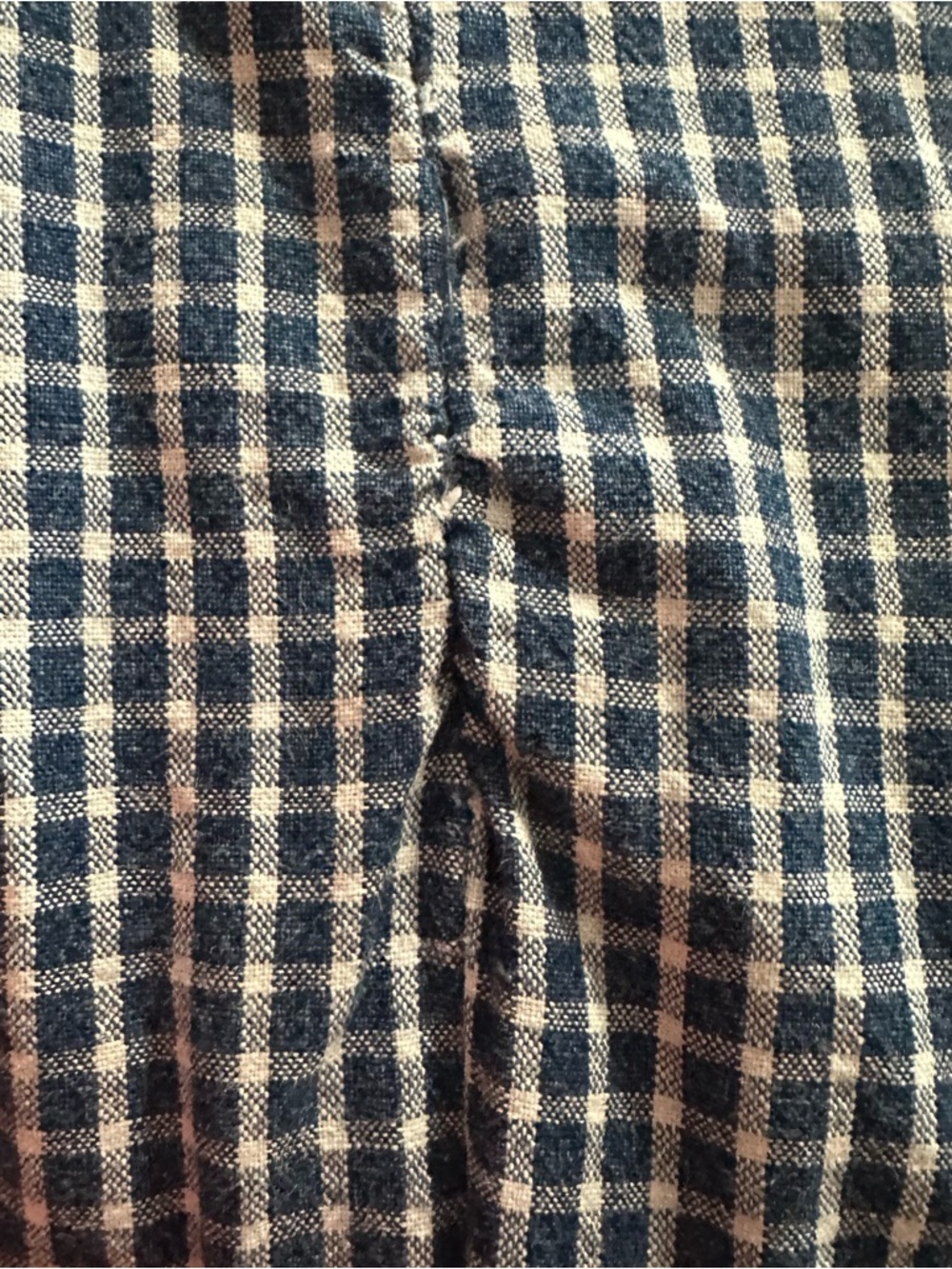 Bobbie Brooks gingham checkered denim long dress with CAT women’s S vintage - Picture 7 of 10